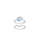 Anello Gallery Pear, Azzurro 5286708