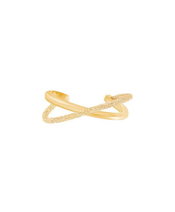 BRACCIALE RIGIDO CRYSTALDUST CROSS, MARRONE, PLACCATURA ORO 5368494