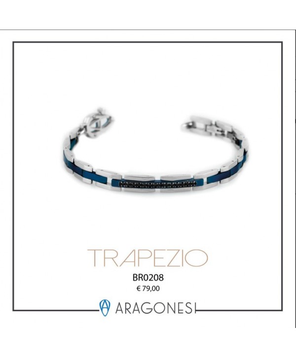 Bracciale Uomo Trazpezio BR0208