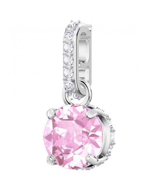 SWAROVSKI REMIX COLLECTION CHARM, OTTOBRE, ROSA, PLACCATURA RODIO 5437322