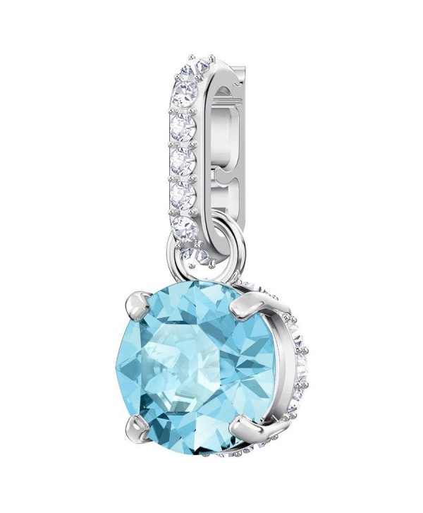 SWAROVSKI REMIX COLLECTION CHARM, MARZO, TURCHESE, PLACCATURA RODIO 5435642