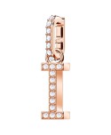 SWAROVSKI REMIX COLLECTION CHARM I, BIANCO, PLACCATO ORO ROSA 5437611