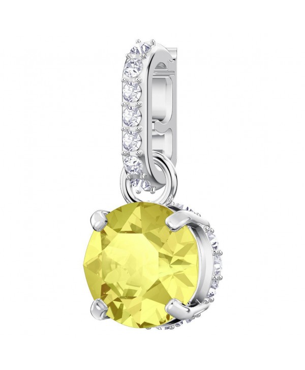 SWAROVSKI REMIX COLLECTION CHARM, NOVEMBRE, GIALLO, PLACCATURA RODIO 5437326