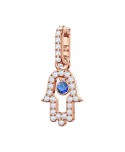 SWAROVSKI REMIX COLLECTION CHARM, HAMSA, MULTICOLORE, PLACCATO ORO ROSA 5434402