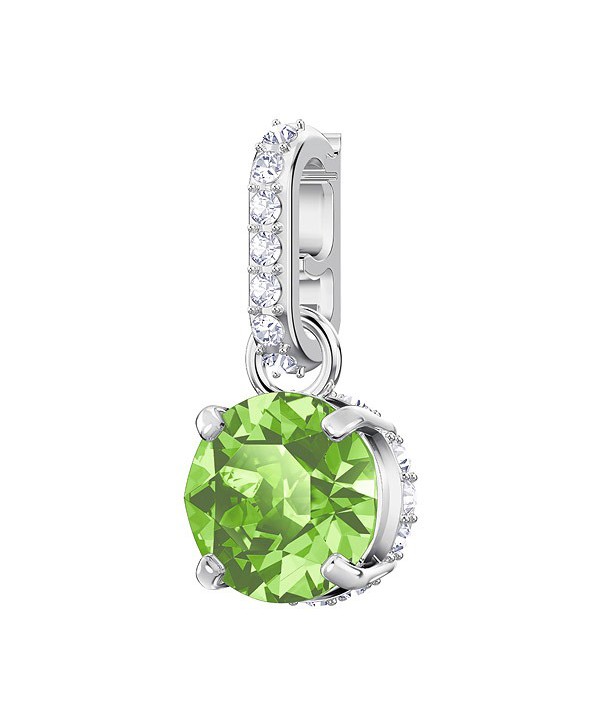 SWAROVSKI REMIX COLLECTION CHARM, AGOSTO, VERDE CHIARO, PLACCATURA RODIO 5437317