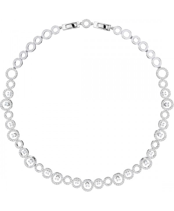 COLLANA SWAROVSKI CREATIVITY, BIANCO, PLACCATURA RODIO 5409476