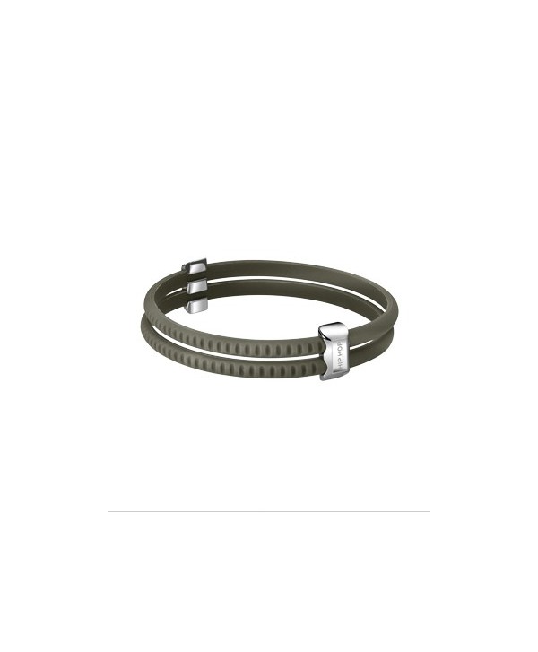 HIP HOP GIOIELLI BANG BRACCIALE OLIVA GROOVE HJ0255