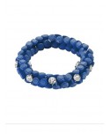 HIP HOP GIOIELLI GEM BRACCIALE CLASSIC BLUE HJ0262