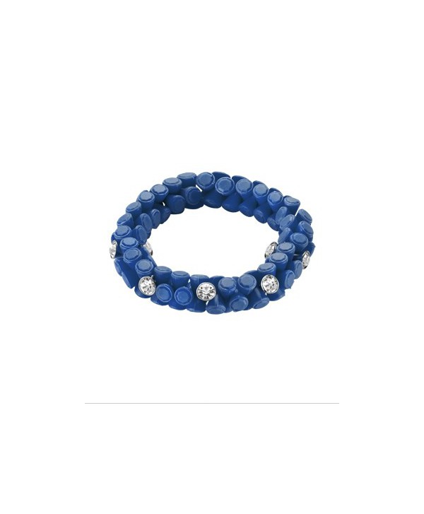 HIP HOP GIOIELLI GEM BRACCIALE CLASSIC BLUE HJ0262