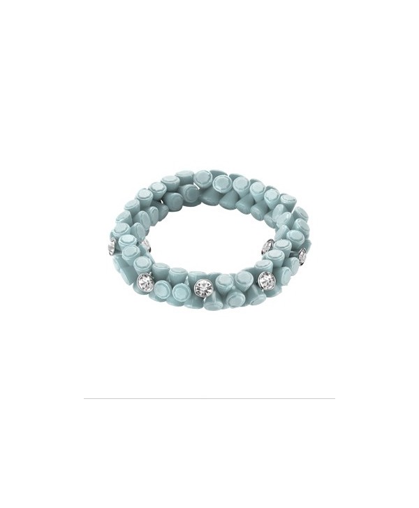 HIP HOP GIOIELLI GEM BRACCIALE BLUE HAZE HJ0263