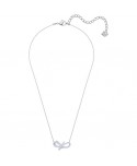 COLLANA SWAROVSKI DONNA LIFELONG BOW, BIANCO, PLACCATURA RODIO 5440643