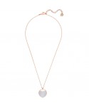 PENDENTE DONNA SWAROVSKI GINGER, BIANCO, PLACCATO ORO ROSA5479915