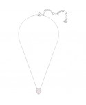 COLLANA DONNA SWAROVSKI SPARKLING DANCE HEART, ROSA, PLACCATURA RODIO 5465284