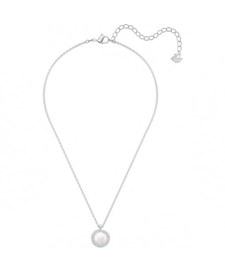 PENDENTE DONNA SWAROVSKI ORIGINALLY, BIANCO, PLACCATURA RODIO 5461088