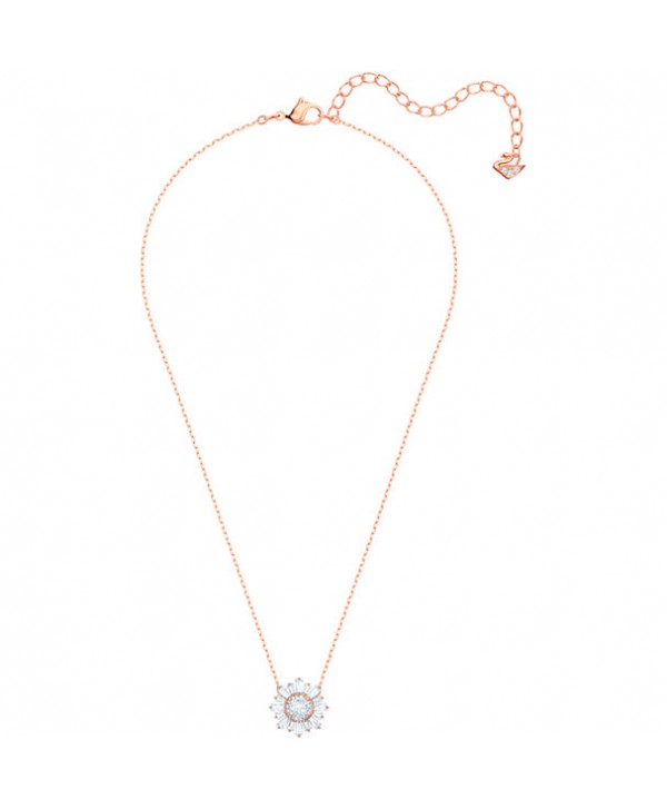 PENDENTE SWAROVSKI DONNA SUNSHINE, BIANCO, PLACCATO ORO ROSA 5451376