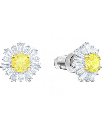 ORECCHINI DONNA SWAROVSKI SUNSHINE, BIANCO, PLACCATURA RODIO 5459591