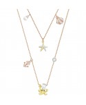 PENDENTE SWAROVSKI DONNA NO REGRETS COCKTAIL, MULTICOLORE, PLACCATURA RODIO 5446664