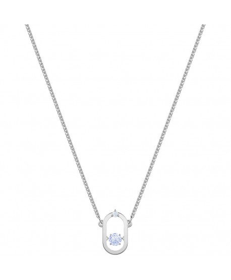 COLLANA SWAROVSKI DONNA NORTH, AZZURRO, PLACCATURA RODIO 5479118