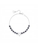 BRACCIALE DONNA KULTO KUBIC STAR BLACK KK501