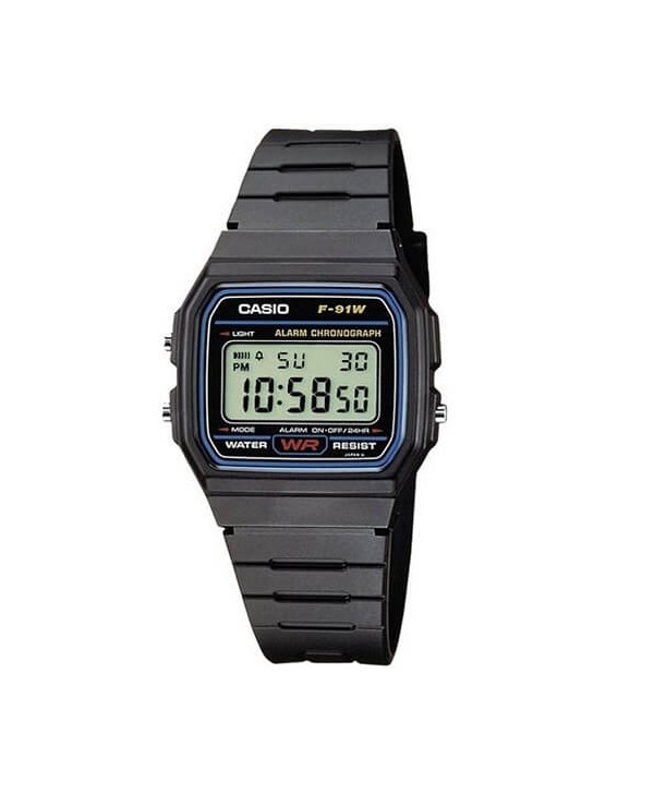 Orologio Casio Collection F-91W-1YER