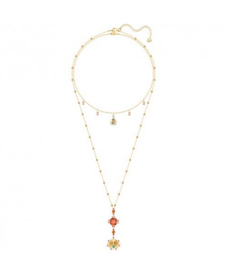 COLLANA SWAROVSKI DONNA LUCKY GODDESS, MULTICOLORE, PLACCATURA ORO 5451303