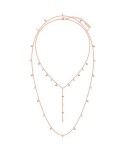 COLLANA SWAROVSKI DONNA LUNGA PENÉLOPE CRUZ MOONSUN, BIANCO, PLACCATO ORO ROSA 5486650