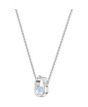 COLLANA SWAROVSKI DONNA NORTH, AZZURRO, PLACCATURA RODIO 5479118