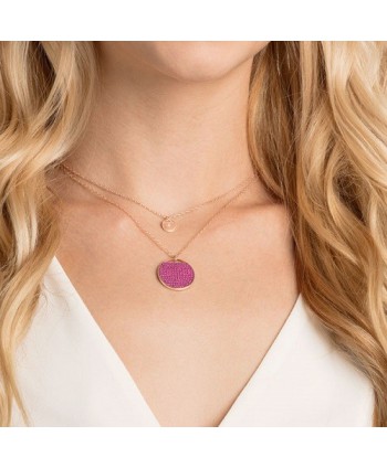 PENDENTE DONNA SWAROVSKI GINGER, ROSA, PLACCATO ORO ROSA 5472448