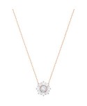 PENDENTE SWAROVSKI DONNA SUNSHINE, BIANCO, PLACCATO ORO ROSA 5451376