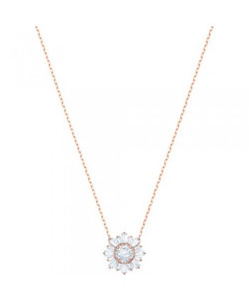 PENDENTE SWAROVSKI DONNA SUNSHINE, BIANCO, PLACCATO ORO ROSA 5451376