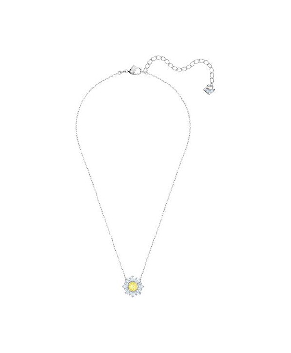 PENDENTE SWAROVSKI DONNA SUNSHINE, GIALLO, PLACCATURA RODIO 5459588