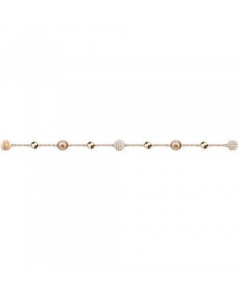 BRACCIALE DONNA SWAROVSKI REMIX COLLECTION STRAND, MULTICOLORE, PLACCATO ORO ROSA 5437890