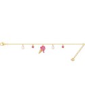 BRACCIALETTO SWAROVSKI DONNA NO REGRETS ICE CREAM, MULTICOLORE, PLACCATURA ORO 5457498