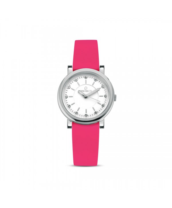 Orologio Ops Posh fluo fucsia