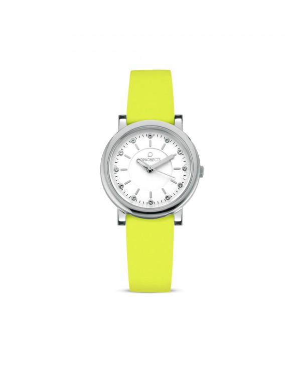 Orologio Ops Posh fluo giallo