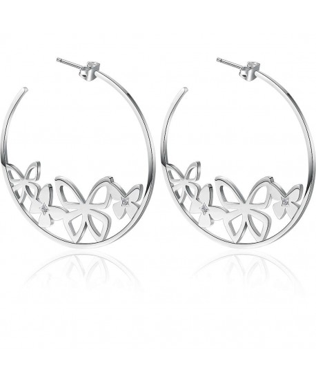 Orecchini S'agapò DOILY con farfalle