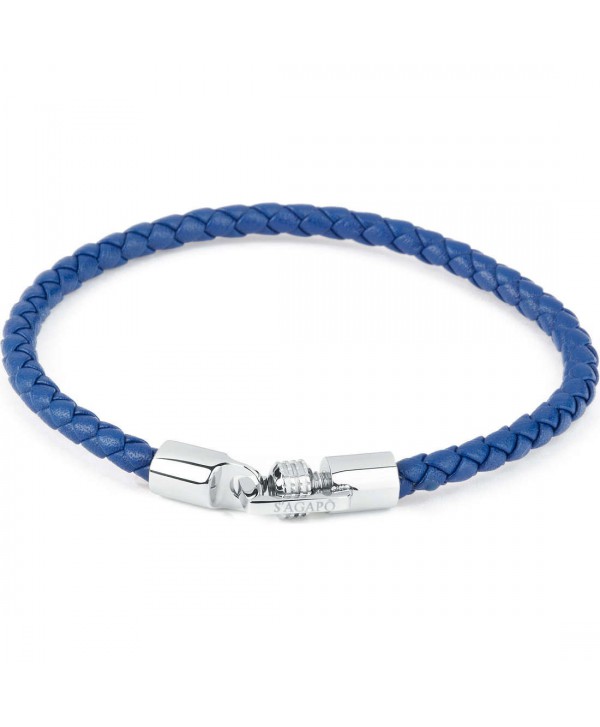 Bracciale S'Agapò uomo CLIMBER blu