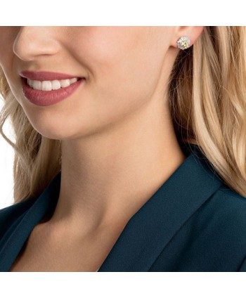 ORECCHINI DONNA SWAROVSKI SUNSHINE, BIANCO, PLACCATURA RODIO 5459591