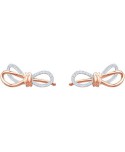 ORECCHINI SWAROVSKI DONNA LIFELONG BOW, BIANCO, PLACCATURA MISTA 5447089