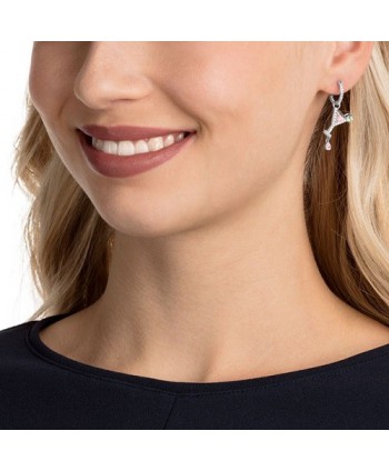 ORECCHINI SWAROVSKI DONNA NO REGRETS COCKTAIL, MULTICOLORE, PLACCATURA RODIO 5457661