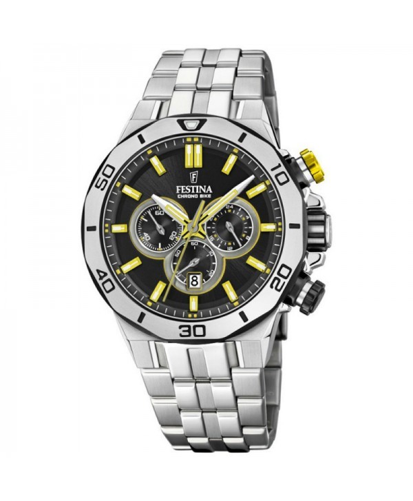 Orologio Uomo Festina Chrono Bike giallo