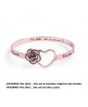 Bracciale Rigido Marlù mamma oro rosa