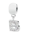 CIONDOLI BROSWAY TRES JOLIE MINI DA DONNA LETTERE CON SWAROVSKI