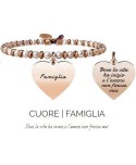 Bracciale Kidult Cuore/Famiglia 731422