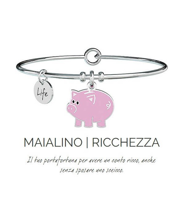 Bracciale Kidult Maialino/Ricchezza 731500