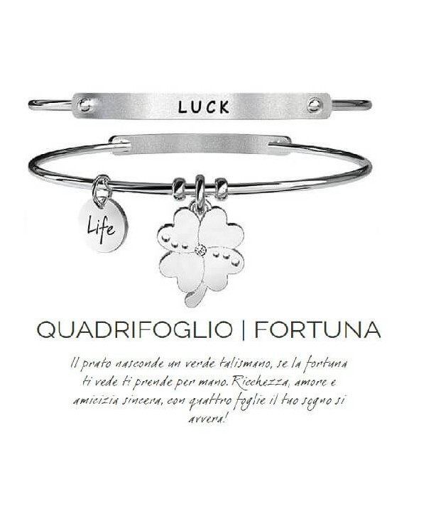 Bracciale Kidult Quadrifoglio/Fortuna 231661