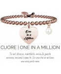 Bracciale Kidult Cuore/One in a million 731429