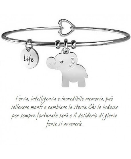 Bracciale Kidult Elefante/Forza interiore 231560