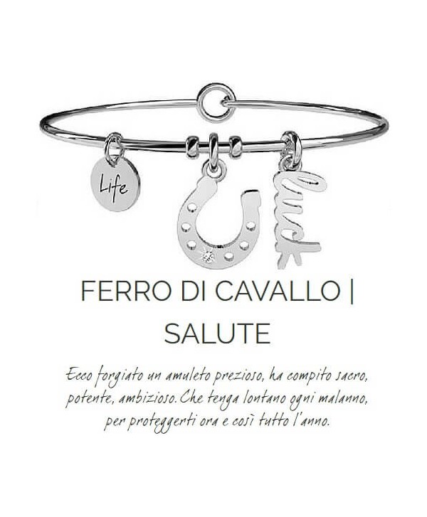 Bracciale Kidult Ferro di cavallo/Salute 231673