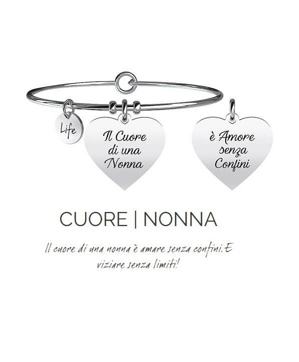 Bracciale Kidult Cuore/Nonna 731368